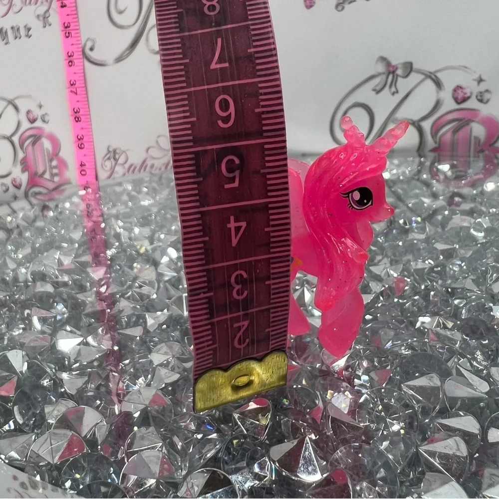 My Little Pony Hot Pink Glitter Princess Alicorn sparkly horse - Picture 3 of 3